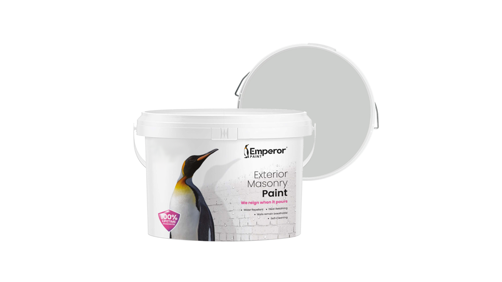 Emperor Light Grey Masonry Paint